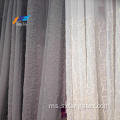 Bordir Voile 100% Polyester Sound Proof Curtain